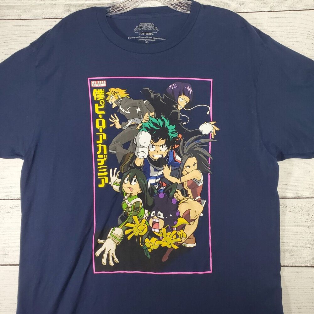 My Hero Academia Anime Tee Large